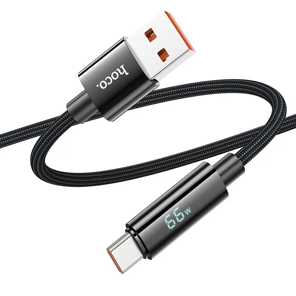Cable USB a Tipo C HOCO U125 66W LED 2