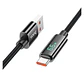 Cable USB a Tipo C HOCO U125 66W LED - Miniatura 3