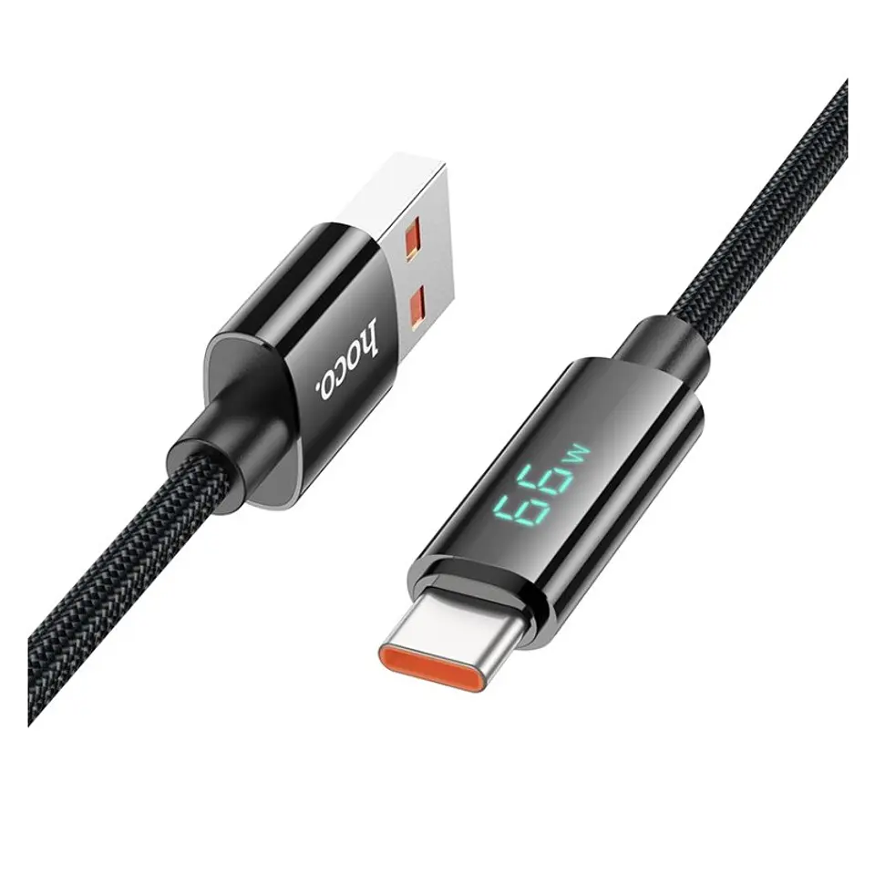 Cable USB a Tipo C HOCO U125 66W LED 3