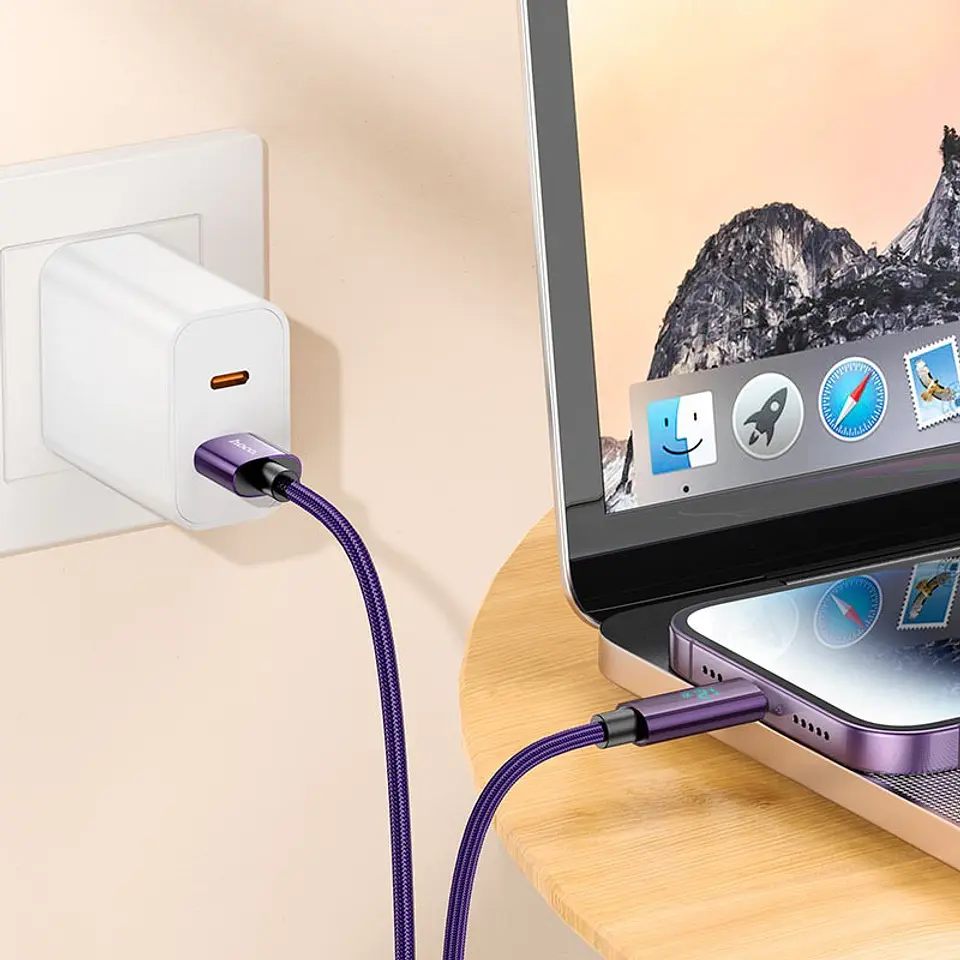 Cable USB-A a Lightning HOCO U125 Benefit 12W 3