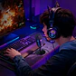 Micrófono Gamer HOCO L25 RGB USB de Escritorio - Miniatura 2