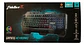 Teclado Gamer Fiddler Z KD609 Membrana RGB Negro - Miniatura 2