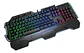 Teclado Gamer Fiddler Z KD609 Membrana RGB Negro - Miniatura 4