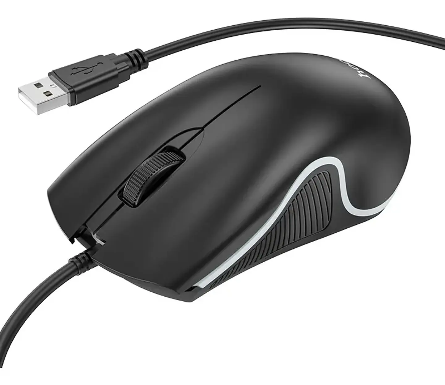 Mouse Gamer HOCO GM19 RGB USB Negro 5