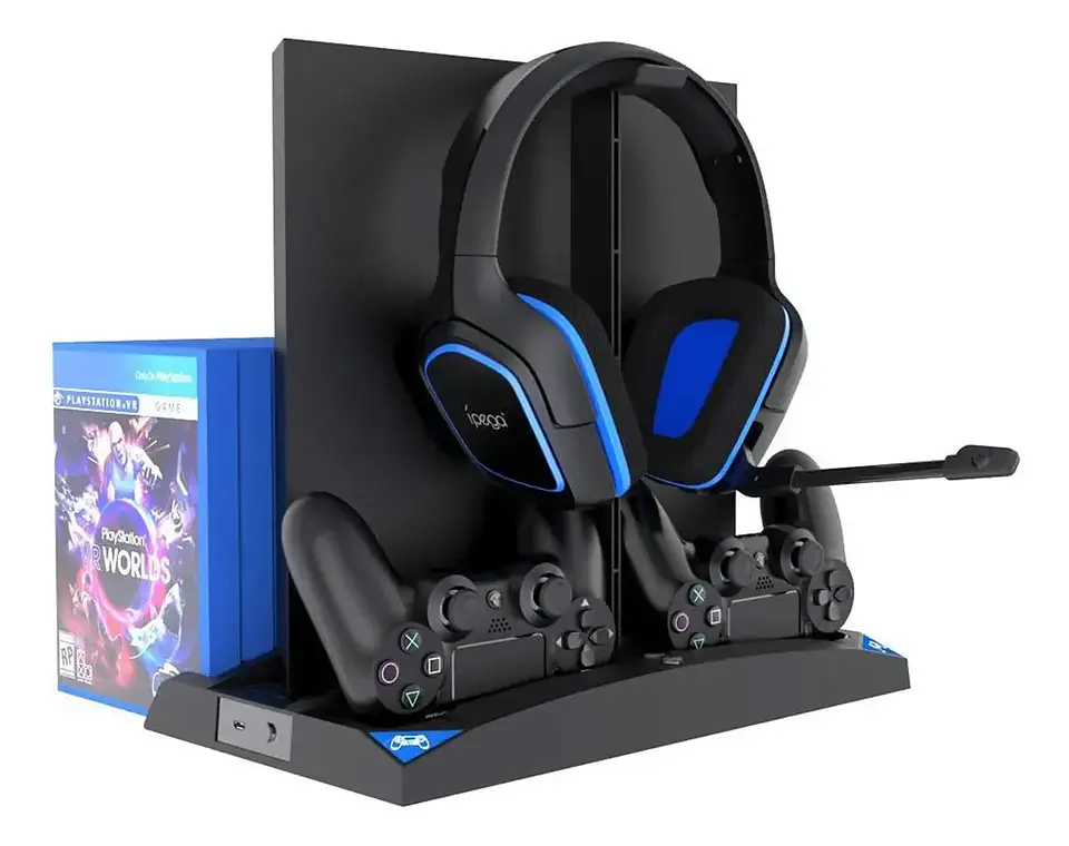 Estación de Carga iPega PG-P4009 para Controles PS4 1