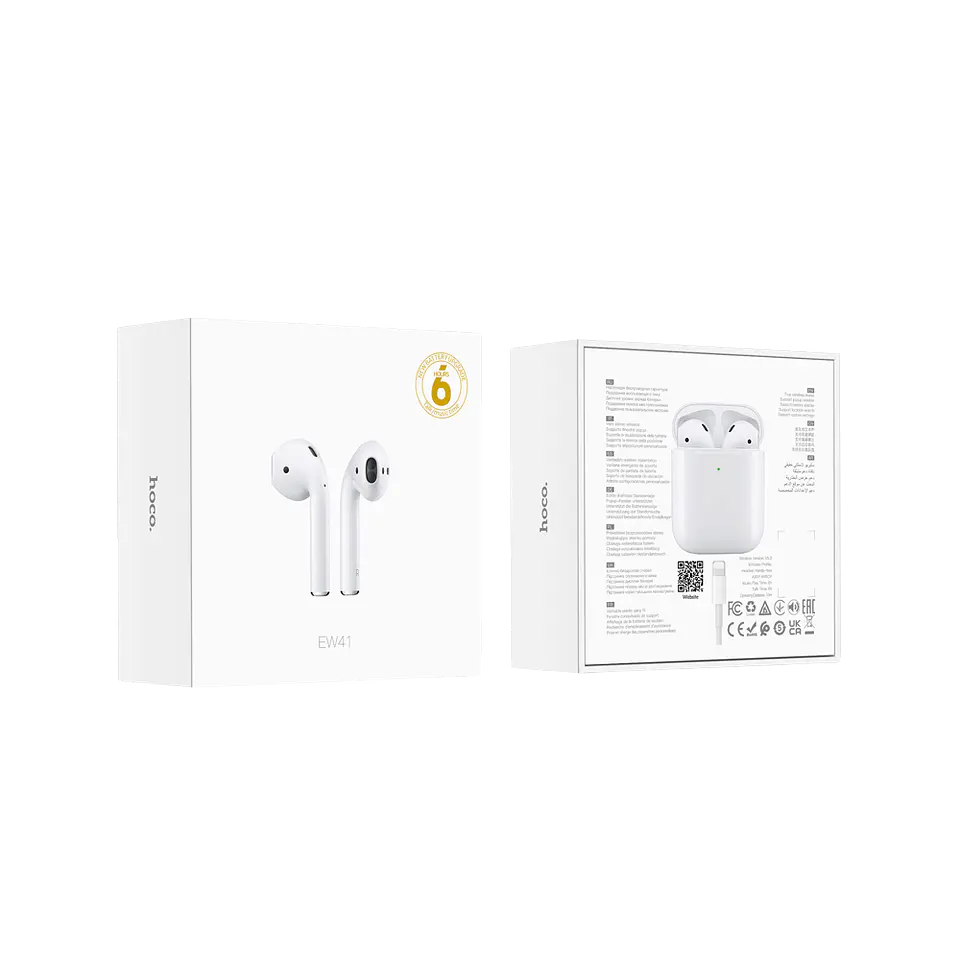 Audífonos Bluetooth HOCO EW41 TWS In-Ear 2da Generación con Estuche de Carga 3