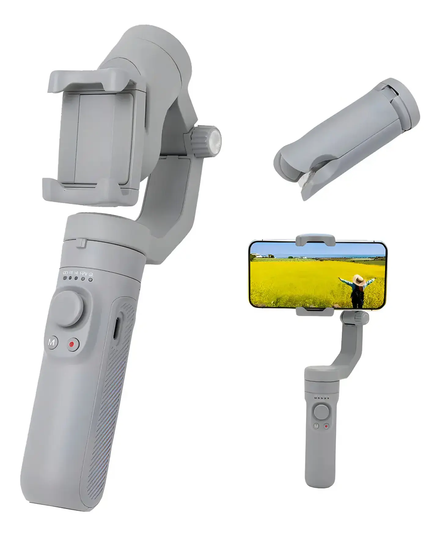 Estabilizador Inteligente HOCO K24 con Seguimiento Facial para Celular 3