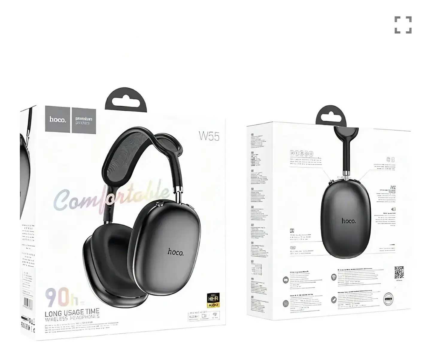 Audífonos Bluetooth HOCO W55 90 Horas de Batería | Cintillo Inalámbrico 1