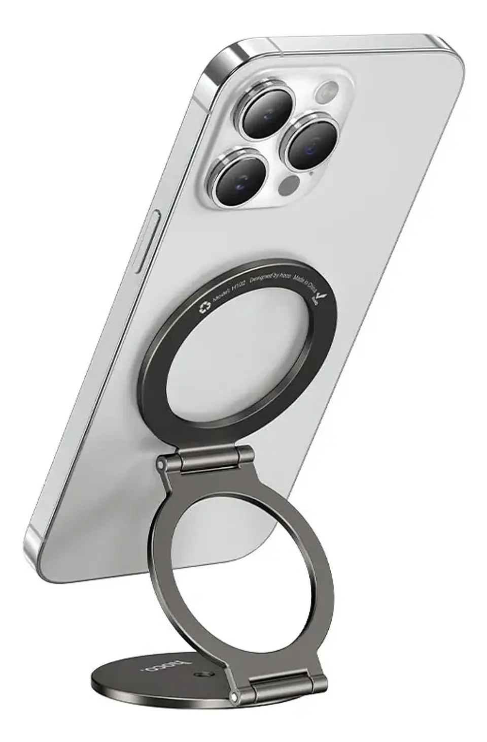 Soporte Magnético HOCO H102 para Celular | Fijación Segura y Diseño Compacto 3