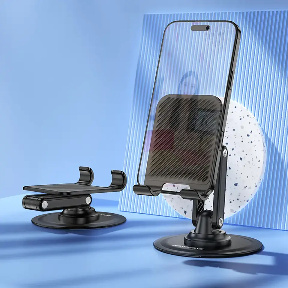 Soporte para Celular Borofone BH128 Ajustable y Plegable para Escritorio 2