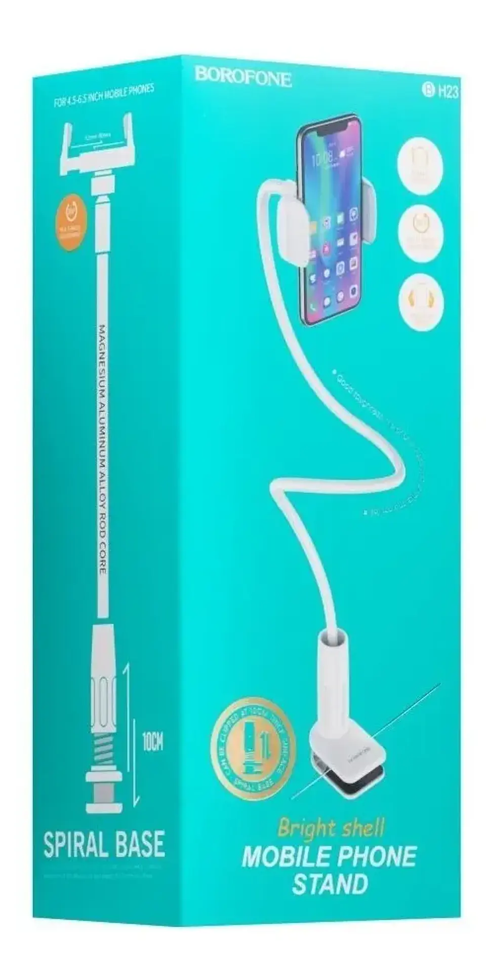 Soporte para Celular Borofone BH23 Ajustable para Escritorio y Oficina 4