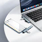 Hub USB 4 en 1 Borofone FH1 | Adaptador Multifunción de Alta Velocidad - Miniatura 4