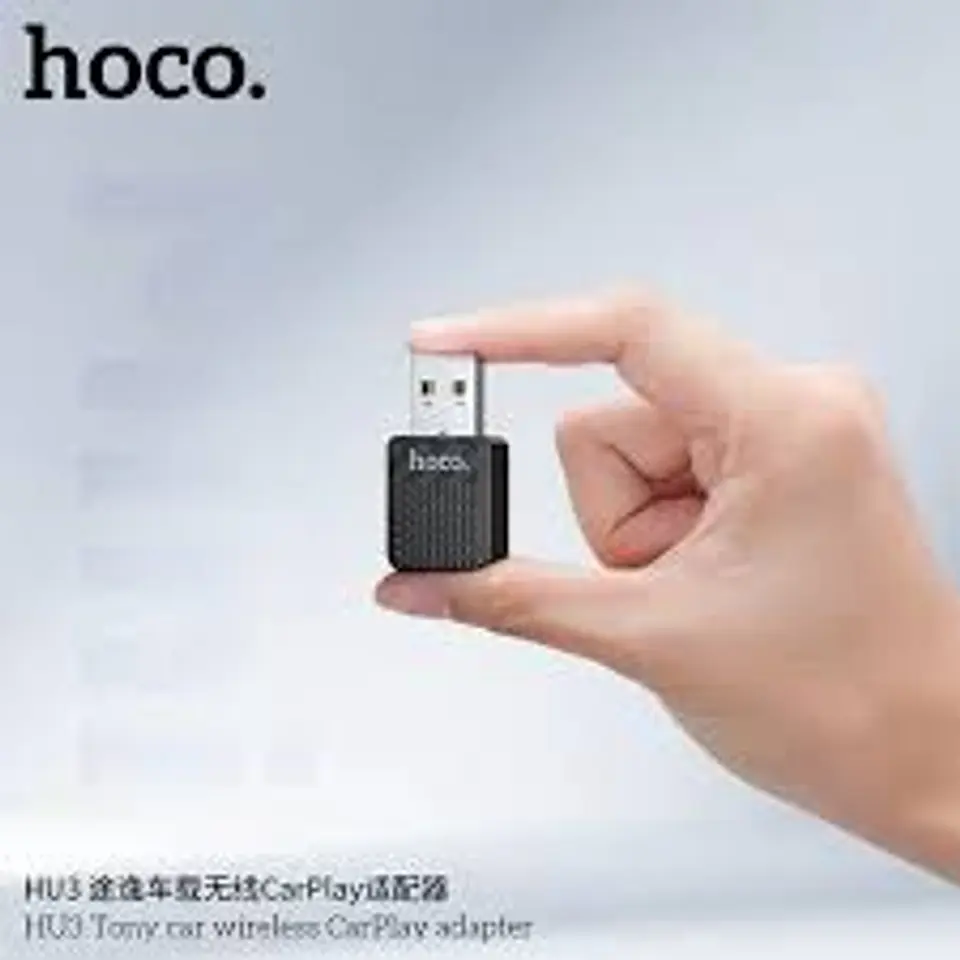Adaptador Inalámbrico HOCO HU3 para Apple CarPlay y Android Auto 3