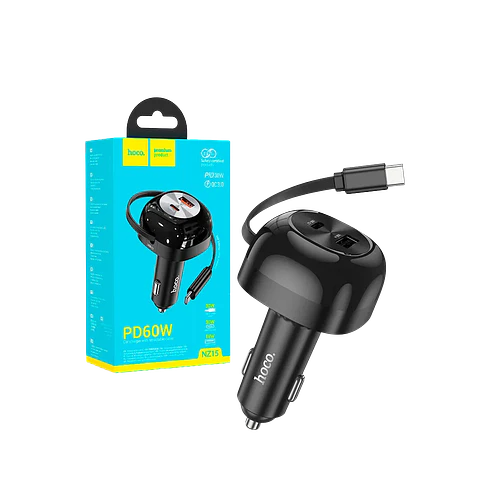 Cargador de Auto Hoco NZ15 USB Carga Rápida
