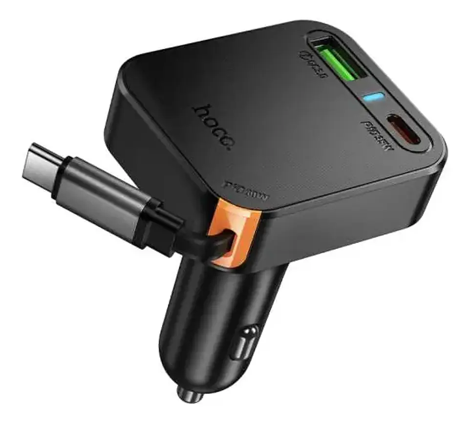 Cargador de Automóvil HOCO NZ18 Carga Rápida USB 1