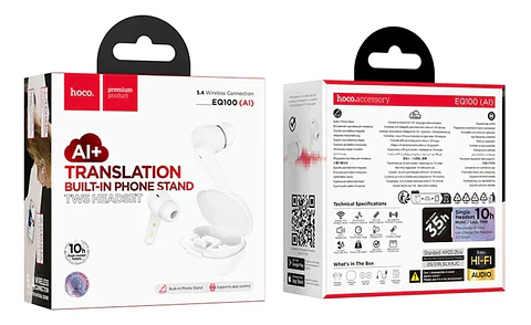 Audífonos Inalámbricos Bluetooth HOCO EQ100 TWS