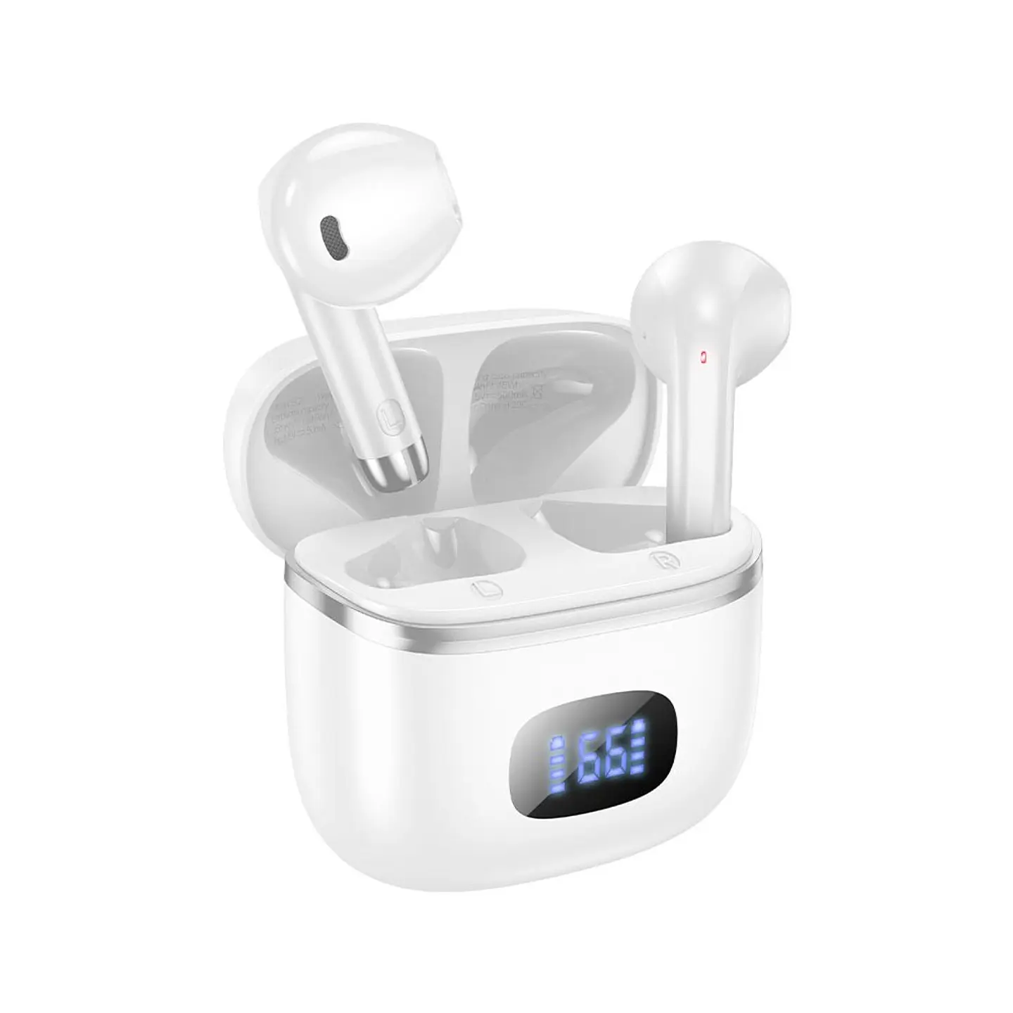 Audífonos Inalámbricos Bluetooth HOCO EQ1 TWS Blancos 1