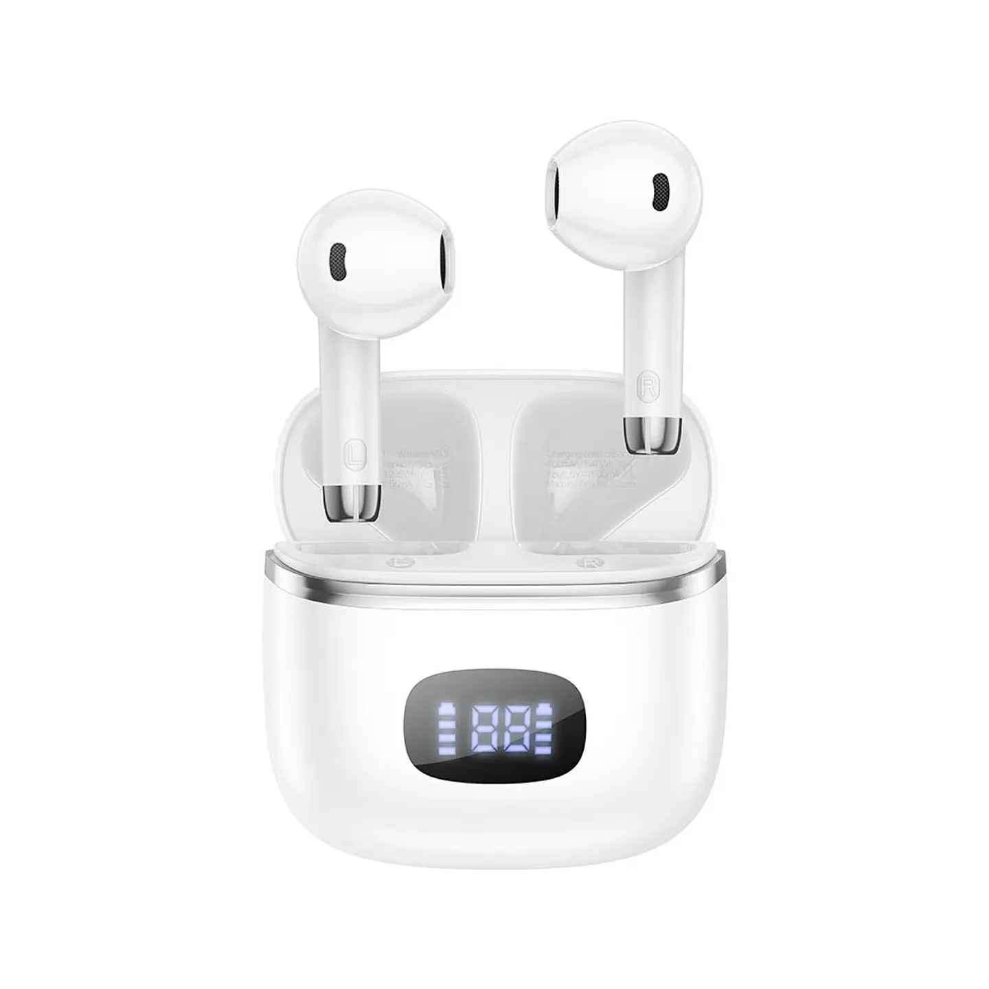 Audífonos Inalámbricos Bluetooth HOCO EQ1 TWS Blancos 4