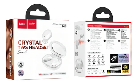 Audífonos Inalámbricos Bluetooth HOCO EQ3 TWS