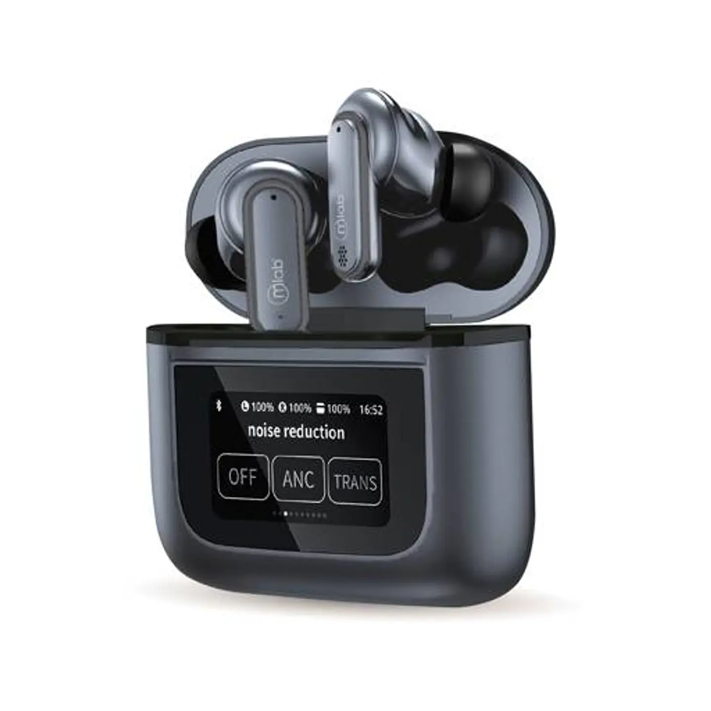 Audífonos Bluetooth TWS con Pantalla Táctil ANC + ENC 2