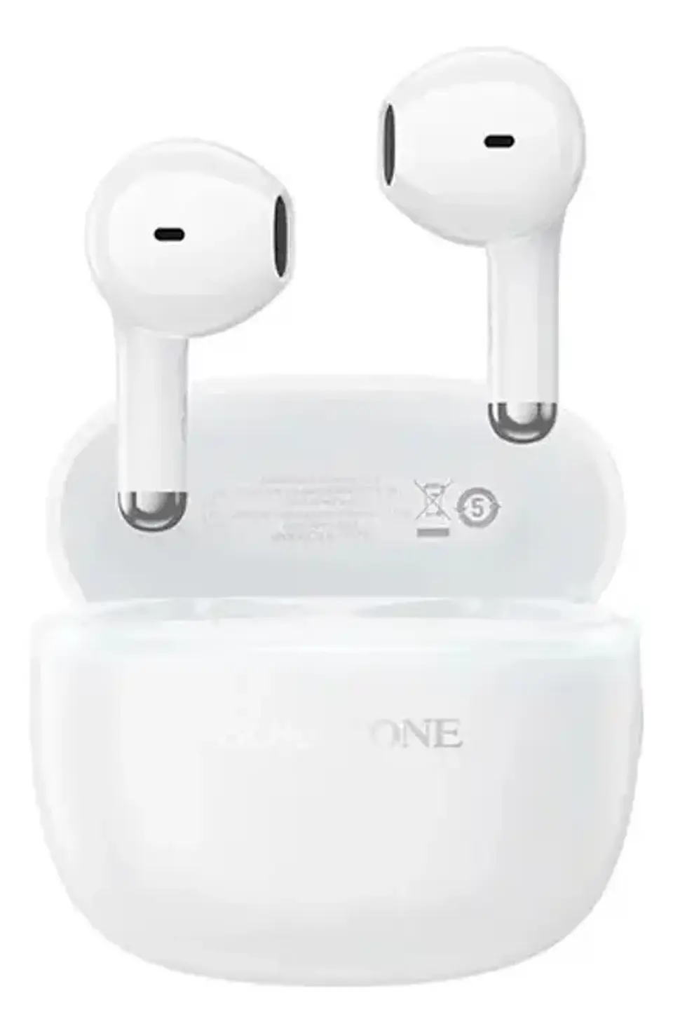Audífonos Inalámbricos Bluetooth Borofone FQ11 TWS Blancos 2