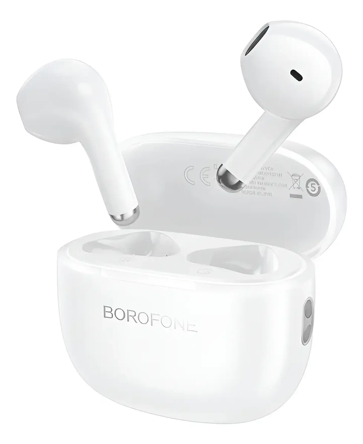 Audífonos Inalámbricos Bluetooth Borofone FQ11 TWS Blancos 3
