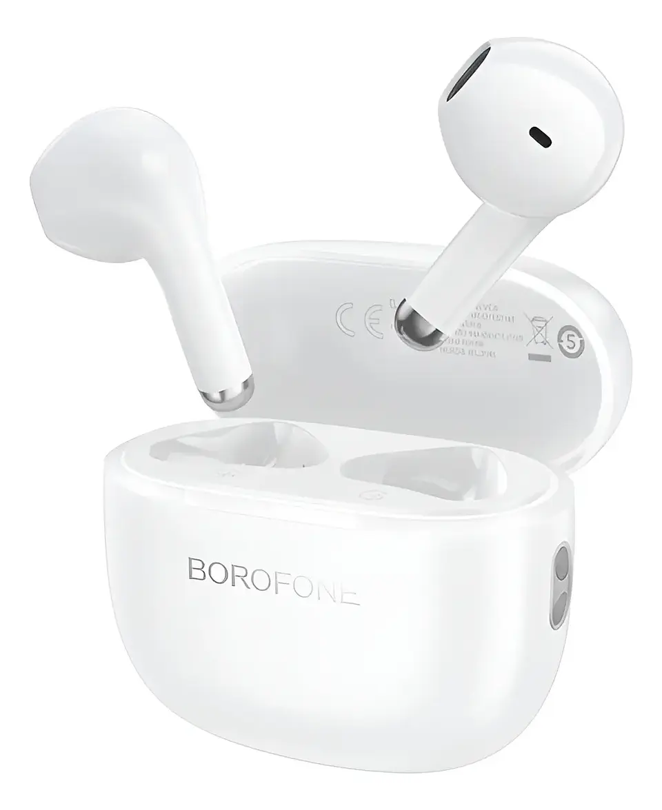 Audífonos Inalámbricos Bluetooth Borofone FQ11 TWS Blancos 3