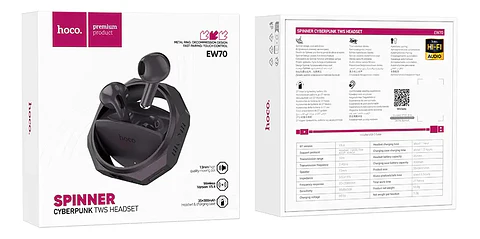 Audífonos Inalámbricos Bluetooth HOCO EW70 TWS Negros