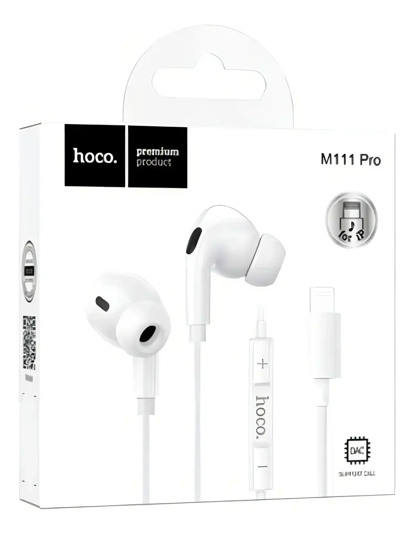 Audífonos Alámbricos HOCO M111 Pro Lightning con Micrófono 1