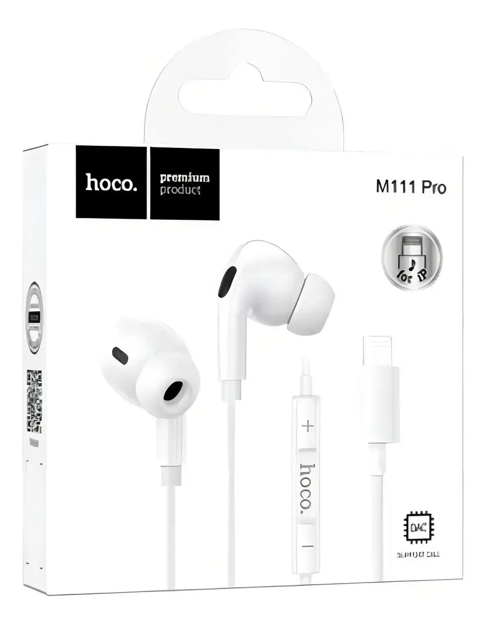 Audífonos Alámbricos HOCO M111 Pro Lightning con Micrófono 1