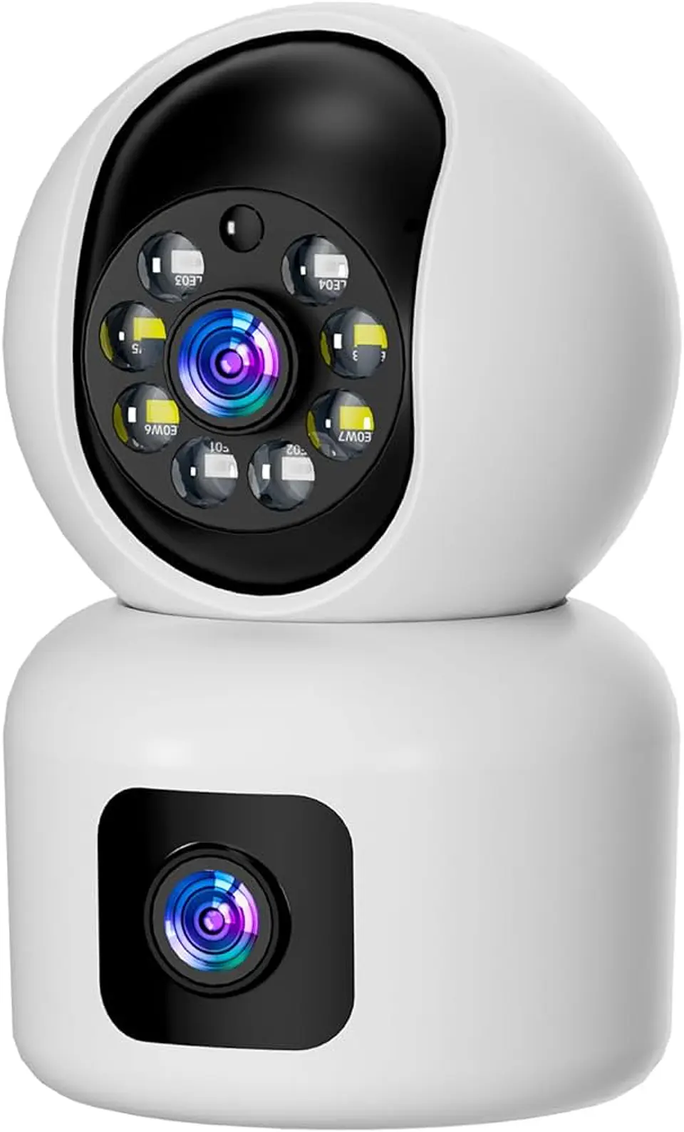 Cámara de Seguridad Wi-Fi Doble Z33 Exterior 360° Full HD 1