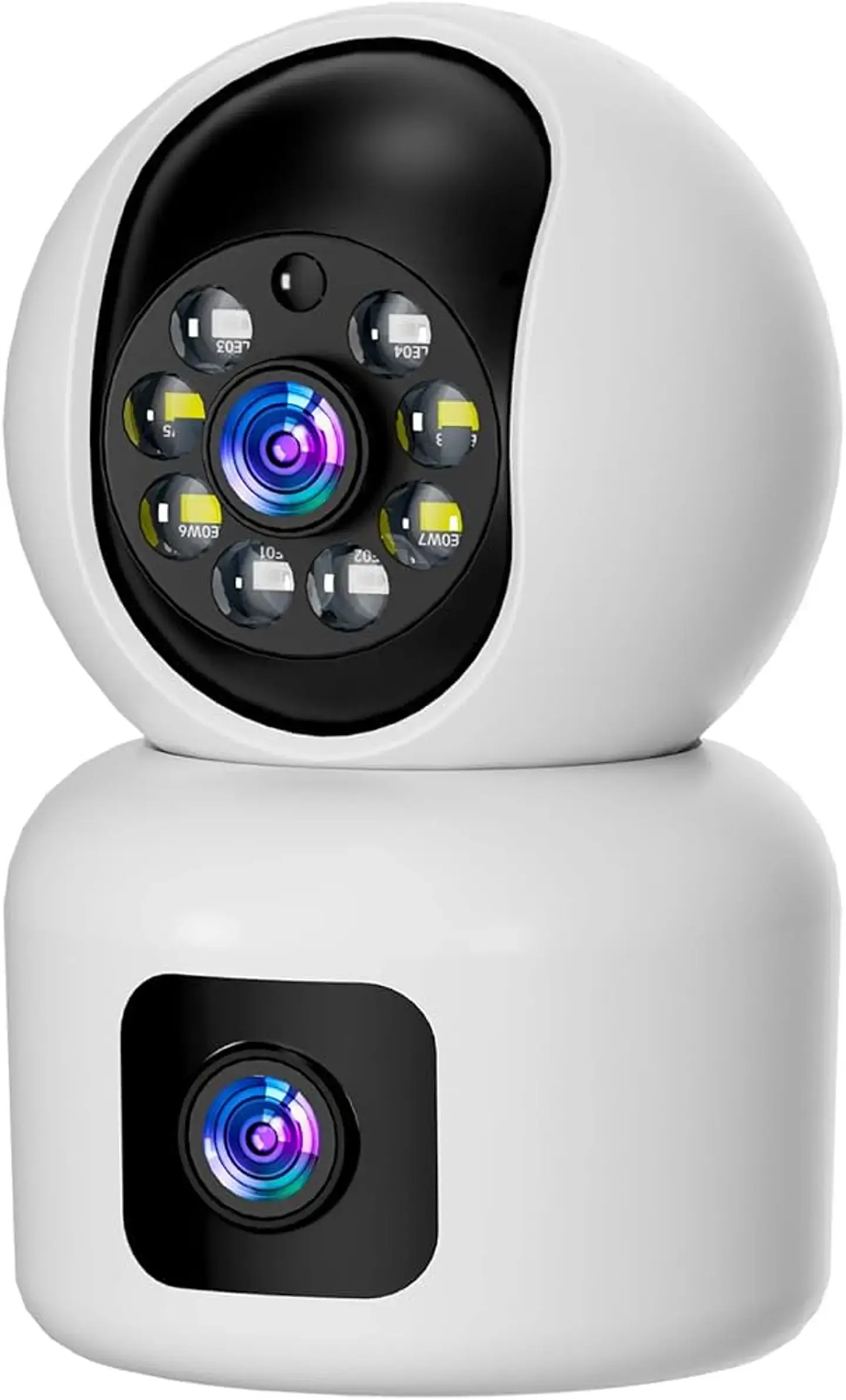Cámara de Seguridad Wi-Fi Doble Z33 Exterior 360° Full HD 1
