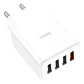 Cargador HOCO C102A 18W QC3.0 4 Puertos USB Carga Rápida - Miniatura 1