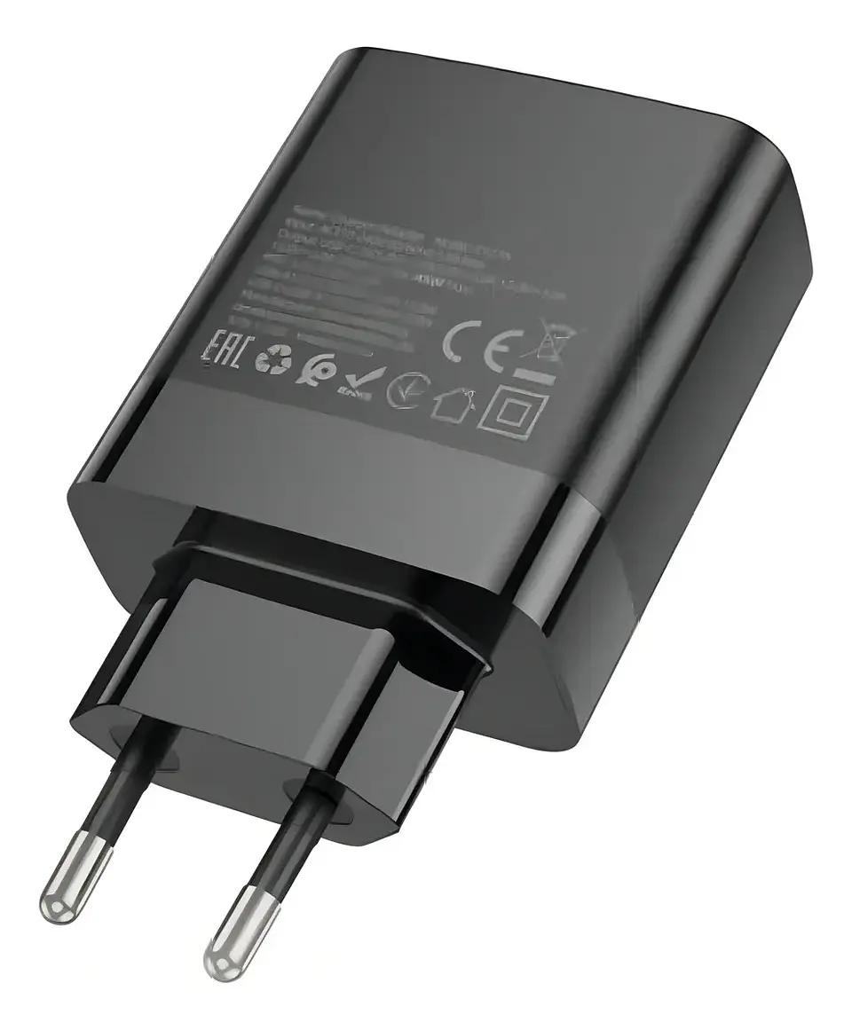 Cargador HOCO C127A 45W USB-C + 3 USB Carga Rápida Color Negro 4