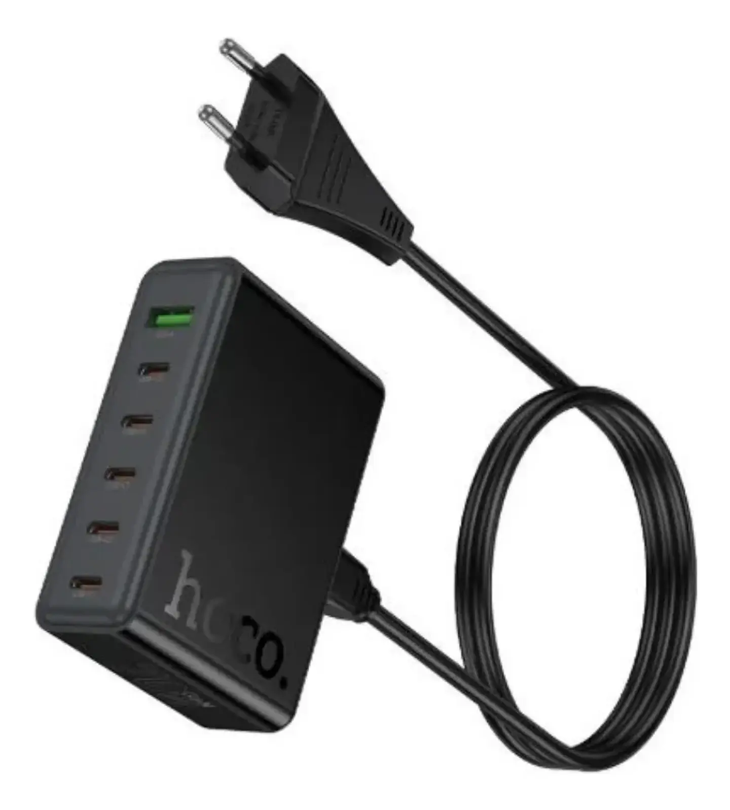 Estación de Carga HOCO C152A 70W USB-C + USB Carga Rápida con Cable Tipo C 3