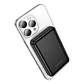 Power Bank Magnético Borofone BJ82 5000mAh Carga Inalámbrica 5W Ultra Slim Negro - Miniatura 2
