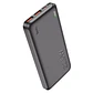 Power Bank HOCO 20000mAh 22.5W Carga Rápida Batería Portátil con Cable Blanco y Negro - Miniatura 4
