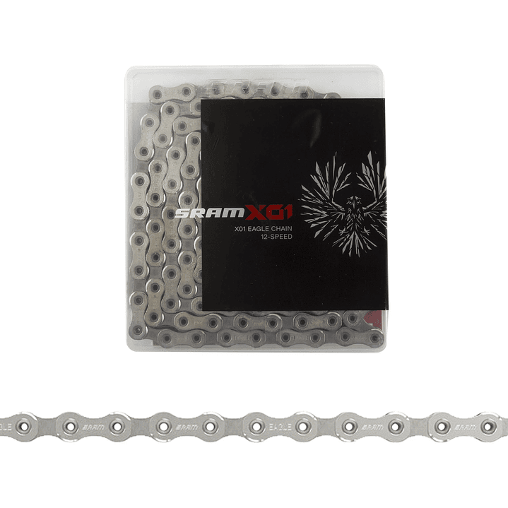 Cadena SRAM Eagle X01 HollowPin 126 Links Plateado 1