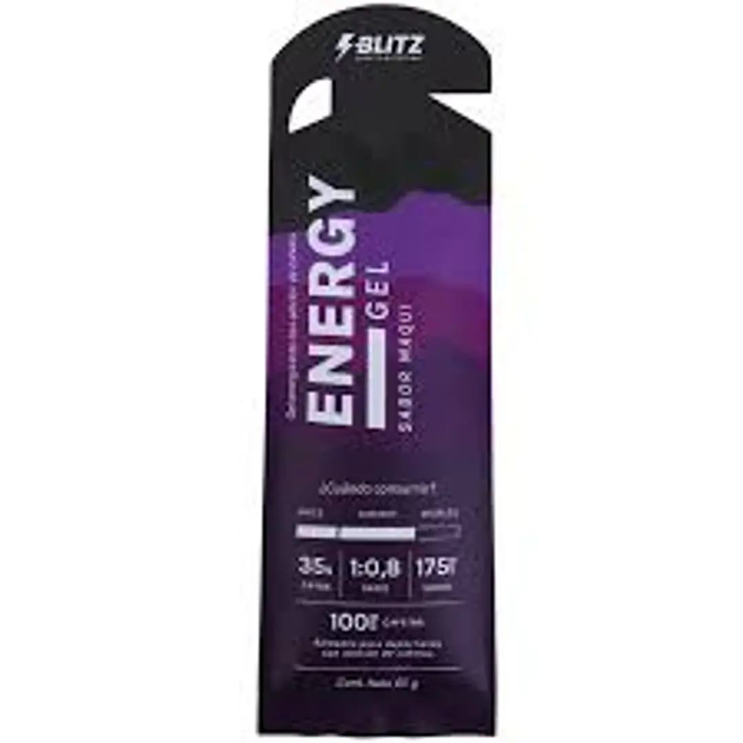 BLITZ Geles Energéticos Con Cafeína 100 mg. 35 g. RATIO 1:0,8 3