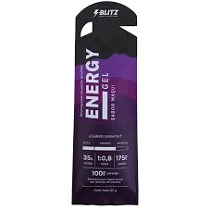 BLITZ Geles Energéticos Con Cafeína 100 mg. 35 g. RATIO 1:0,8 3