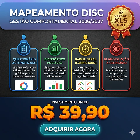 PLANILHA DE MAPEAMENTO DISC - GESTAO COMPORTAMENTAL  XLS