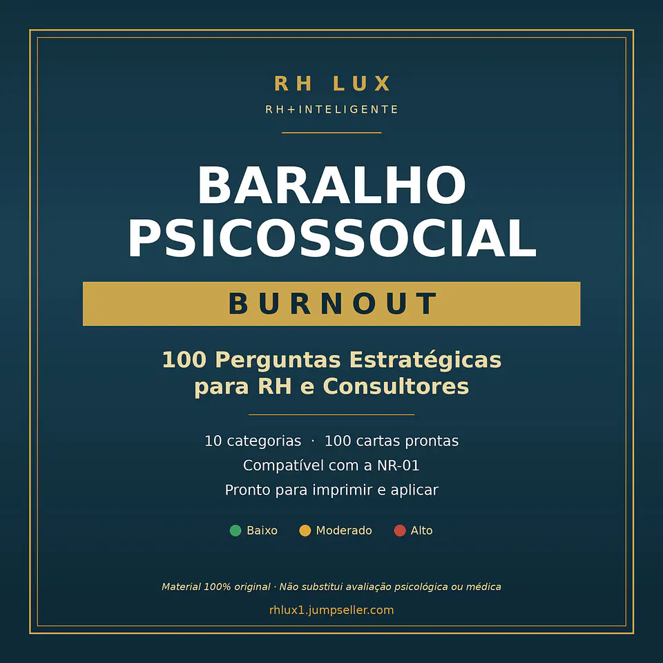 BARALHO PSICOSSOCIAL – BURNOUT PDF DIGITAL  MODELO AZUL MARINHO  1