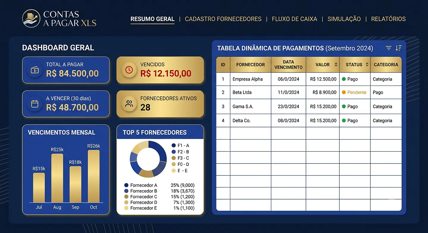 CALCULADORA E CONTROLE DE CONTAS A PAGAR  1