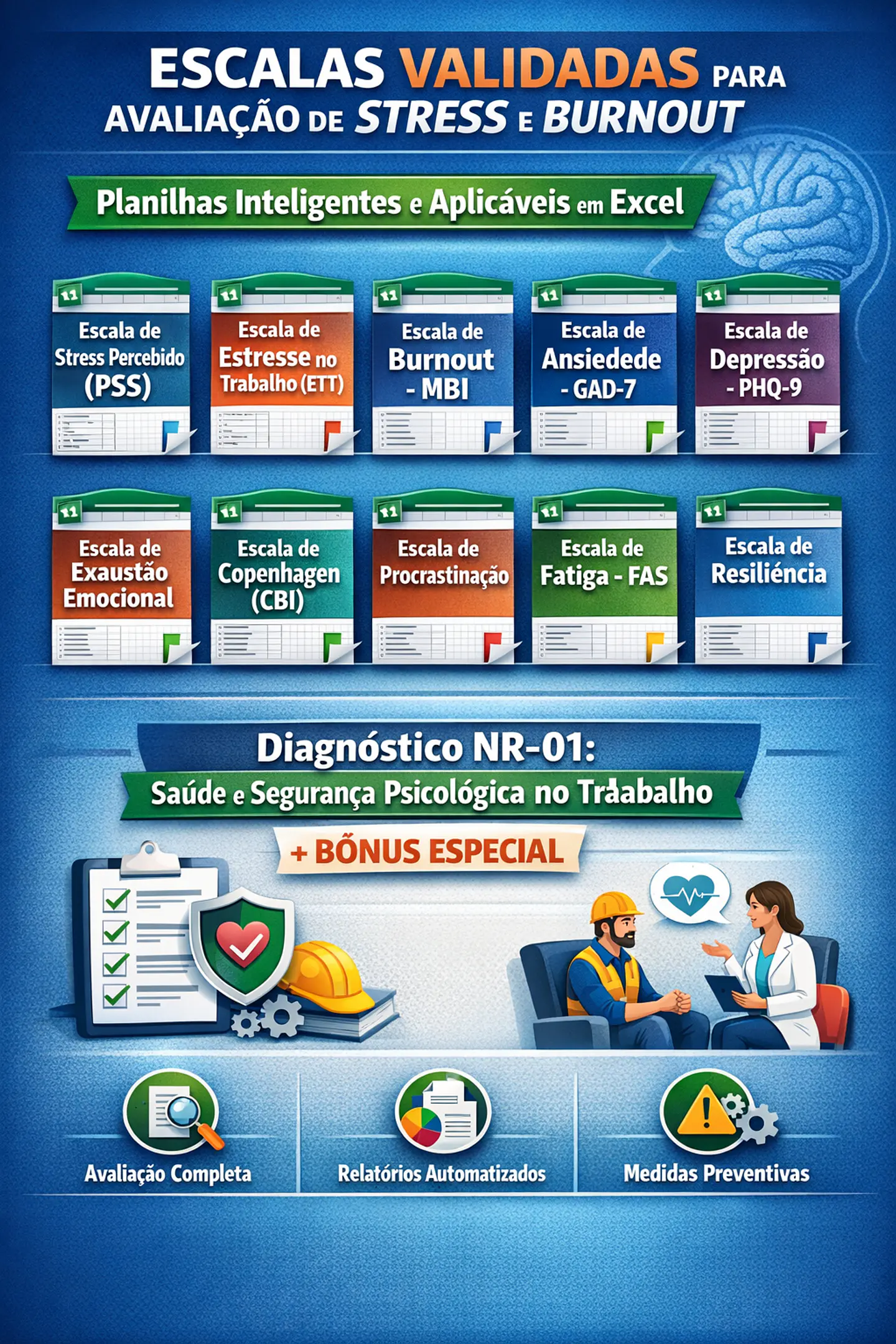 Escalas de Avaliação Psicológica e Ocupacional 1