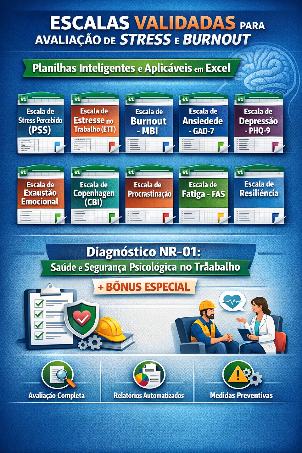 Escalas de Avaliação Psicológica e Ocupacional 1