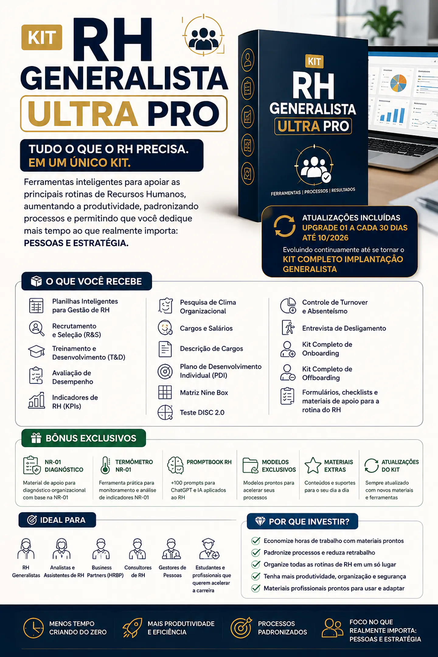 KIT RH GENERALISTA ULTRA PRO  ESSENCIAL 1