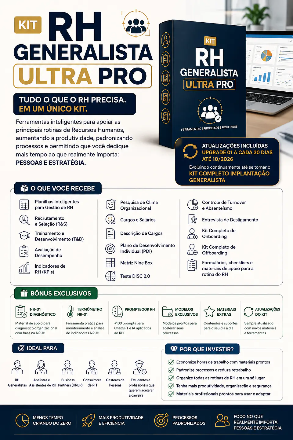 KIT RH GENERALISTA ULTRA PRO  ESSENCIAL 1