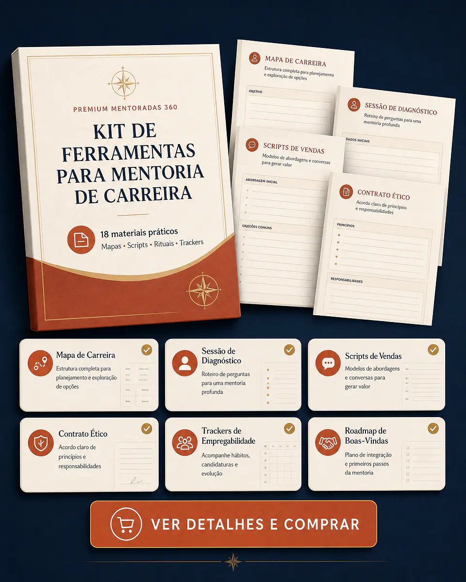 Kit  Completo de Ferramentas para Mentorias de Carreira ProMax  1