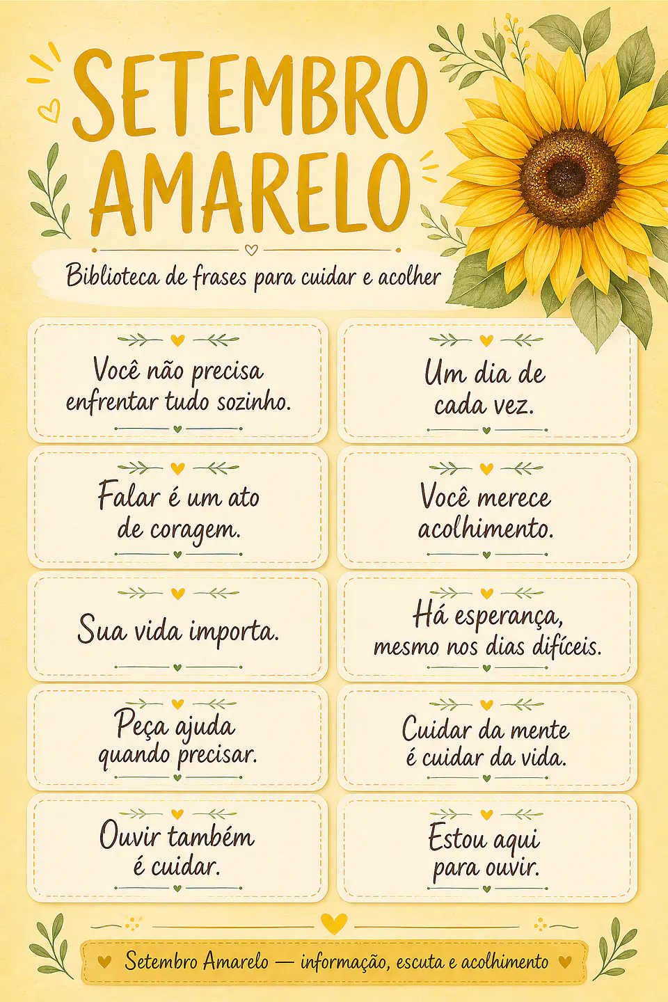 ENDOMARKETNG & TERAPEUTICO - SETEMBRO AMARELO  1