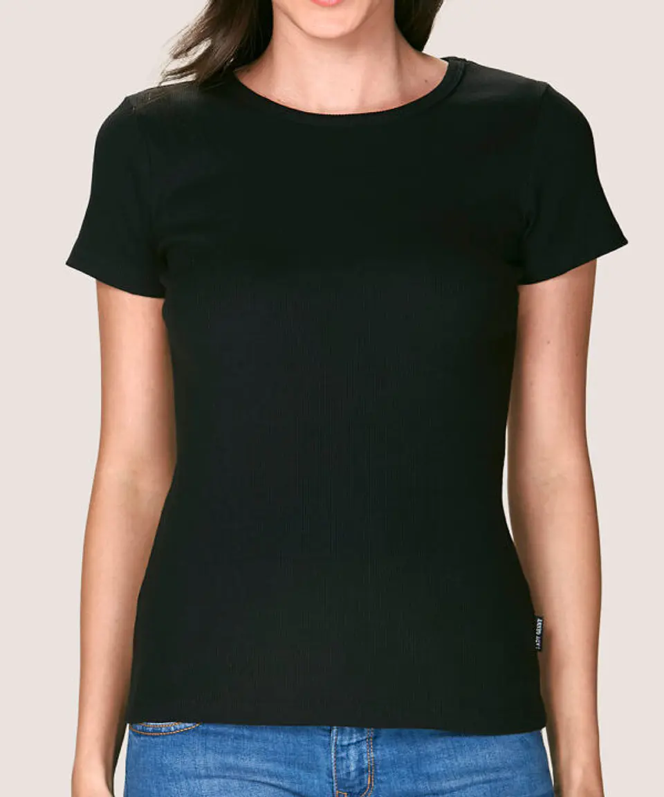 Camiseta Cotton Rib Manga Corta 1